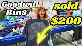 Turning $2 Into $200 At The Goodwill Outlet Bins! ~ Am I A T-Shirt Bro Now?! ~ Reseller Thrift Haul
