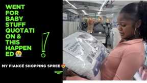 VLOG: WENT OUT FOR BABY STUFF QUOTATION AND IT TURNED OUT INTO A SHOPPING SPREE 😂