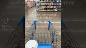 “Last-minute baby shopping spree! 👶🍼 Because nesting never really ends 😅 #MomLife #babyhaul