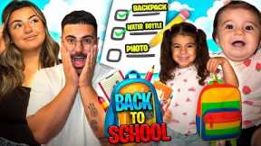 Back-to-School Shopping for Beatrice and Anastasia’s First Day of Preschool!
