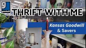 This Takes The Cake! Goodwill & Savers Thrift With Me! Shopping For Vintage Home Decor & Christmas!