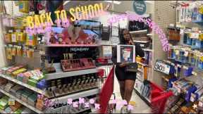 ❤︎BACK TO SCHOOL SUPPLIES SHOPPING +HAUL 2025 l 2K26 SENIOR YEAR 🎓📓🎀