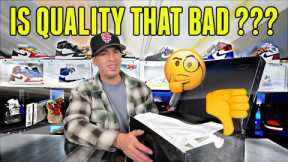 NOT LOOKING SO GOOD… 😩 IS QUALITY THAT TRASH ?!! EARLY SNEAKER UNBOXING