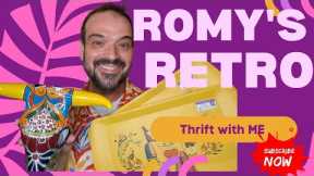 Vintage Thrift Haul at Goodwill and Savers! Awesome RETRO Dinnerware, Pottery, Decor and MORE!