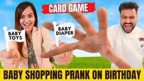 Baby SHOPPING PRANK on his BIRTHDAY 😂 *CRIED*