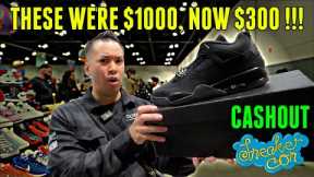 THESE WERE $1000 NOW ONLY $300 !!! CRAZY CASHING OUT AT SNEAKERCON CHICAGO