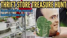 Thrift Store Adventures - Searching for Vintage Treasures