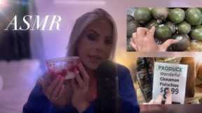 ASMR Shop With Me ASMR At The Grocery Store & Grocery Haul In A NY Accent CLICKY Whisper