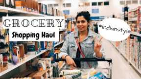 Indian Grocery Shopping Haul in Canada || #indianstyle