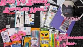 BACK to SCHOOL SUPPLIES HAUL📚✏️📓|Sophomore Year!