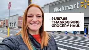 $1,487.89 THANKSGIVING GROCERY HAUL!