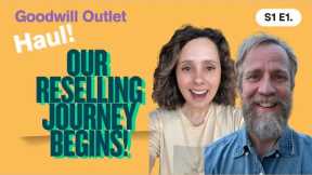 Our FIRST Goodwill Outlet Haul! 🤯 Why We Started Our Reselling Journey