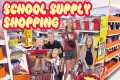 School Supply Shopping | Shopping