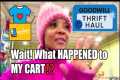 LETS GO To THE GOODWILL BINS‼️My CART 
