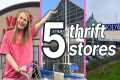 Thrifting at 5 Different Thrift