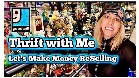 Goodwill Thrifting & Reselling to Make extra Money 