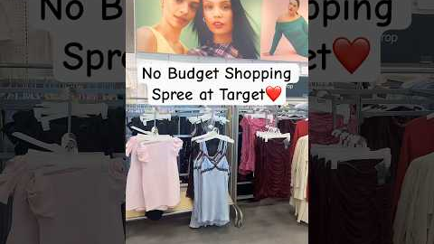 Another no budget shopping spree at Target😍 #target #targetfinds #nobudgetshoppingspree #shopping