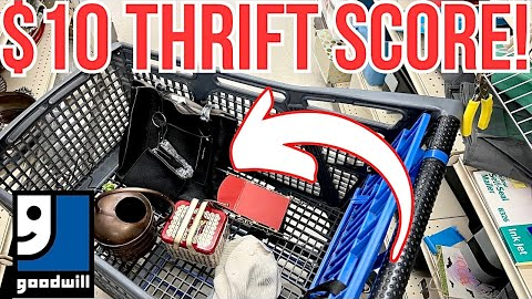 I’m SHOCKED! I Found This for $10 at Goodwill… | Thrift Shopping + Haul