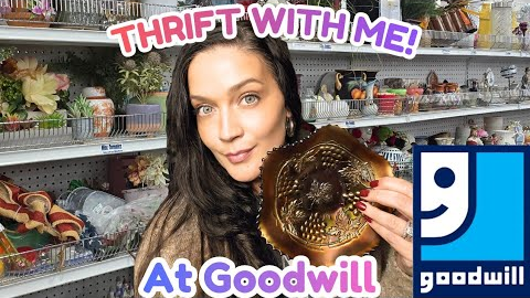 I Went To GOODWILL // ARE LOADED SHELVES A GOOD THING? #goodwill #shopwithme