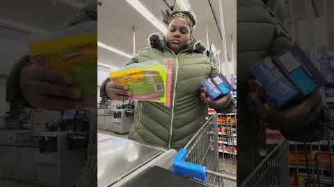 ASMR Grocery Shopping ✨ #groceryshopping #asmr #groceries #shopwithme #satisfying #walmart