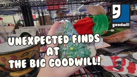 Unexpected Finds at the Big Goodwill! - Shop Along With Me - Goodwill Thrift Store
