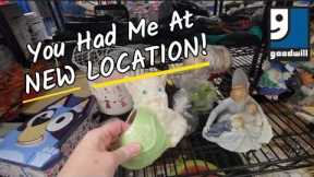 You Had Me At New Location! - Shop Along With Me - Goodwill Thrift Store
