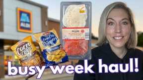 Shop with me at Aldi - family haul and meals