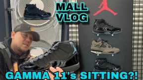 Gamma 11s sitting at the Mall, Jordan Sneaker Shopping Prank Vlog