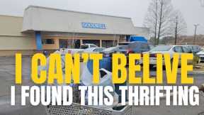 I was SOOO excited to find this at the Goodwill Outlet Bins • Thrift with me