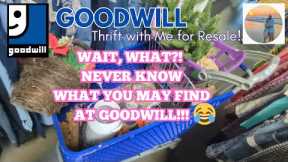 WAIT, WHAT?!  NEVER KNOW WHAT YOU MAY FIND AT GOODWILL!!! 😂 Goodwill Thrifting for Resale!