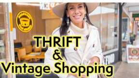 Goodwill Thrift Shop with Me - Summer Packing VLOG - Vintage and Antique Home Decor Haul on a Budget