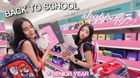BACK TO SCHOOL SHOPPING 2024 | SENIOR YEAR ep 1!!