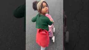 Mama Scarlett wanted to bring her baby shopping! @AmericanGirl  #americangirl #babydoll #shortsviral