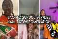 BACK TO SCHOOL SUPPLIES HAUL | TIKTOK 