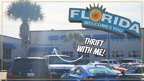 Thrift With Me at the Goodwill Bins Outlet in SUNNY FLORIDA! Thrifting to Resell Online #reselling