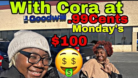 BEST CLOTHING DEALS ON A BUDGET WITH NO BUDGET TODAY! SHOPPING DISABLED MOTHER + DAUGHTER DUO $100