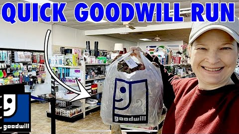 A Successful In & Out Goodwill Run | Quick Thrift With Me