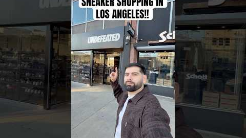 I FOUND HEAT Sneaker Shopping in LA!! #sneakers #Los Angeles