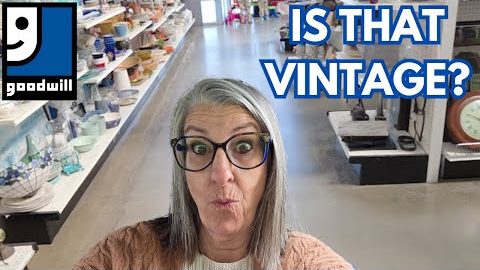 IS THAT VINTAGE?  Goodwill Thrift With Me in San Diego