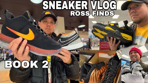 Sneaker Addict Shopping Vlog (Nike Book 2,Insane Ross for Less Finds & More)