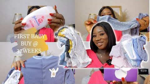 BABY SHOPPING  FOR THE FIRST TIME AT 32WEEKS + UNKNOWN GENDER | NEW MOM