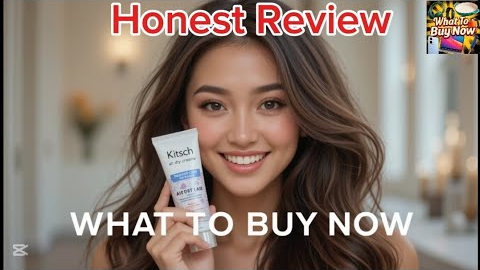Kitsch Air Dry Cream | Smooth Shiny Hair | Amazon Product Reviews