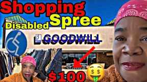 SENIOR DISCOUNT DAY SHOPPING WITH HARRY I GOT THE BEST DEALS AT GOODWILL & I GOT CHANGE BACK $100🙏🏾