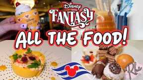 🍴 Everything We Ate On The Disney Fantasy Cruise! 🚢