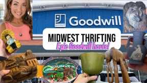 Epic Midwest Thrift Trip! Several Goodwills & Attic Window Thrift 