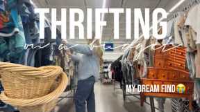 THRIFT WITH ME on a BUDGET | NOT a reseller 
