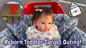 Target Outing with My Reborn Toddler! Baby Clothes & Valentine’s Finds 💘