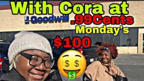 BEST CLOTHING DEALS ON A BUDGET WITH NO BUDGET TODAY! SHOPPING DISABLED MOTHER + DAUGHTER DUO $100