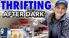 After Dark at Goodwill 😳 | Thrift With Me + Haul