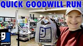A Successful In & Out Goodwill Run | Quick Thrift With Me